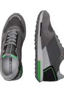 Sneakers | con l'aggiunta di pelle Napapijri 	grigio