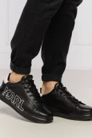 di pelle scarpe sportive kapri Karl Lagerfeld 	nero