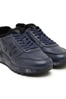 Sneakers MICK | con l'aggiunta di pelle Premiata 	blu marino