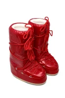 imbottito stivali da neve vinile met Moon Boot 	rosso