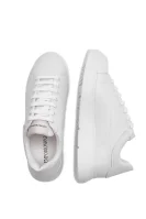 sneakers in pelle Emporio Armani 	bianco