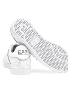 di pelle scarpe sportive EA7 	bianco
