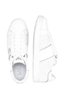 di pelle scarpe sportive EA7 	bianco