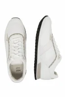 Sneakers Parkour-L_Runn_melg BOSS BLACK 	bianco