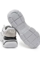 sneakers micola | con l'aggiunta di pelle Guess 	bianco