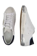 Di pelle scarpe sportive Philippe Model 	bianco