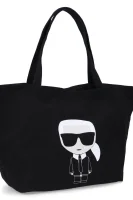 borsa shopper k/ikonik Karl Lagerfeld 	nero