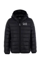 piumino giacca | regular fit EA7 	nero