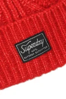 berretto | con l'aggiunta di lana Superdry 	rosso