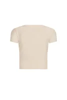 t-shirt | regular fit GUESS ACTIVE 	crema