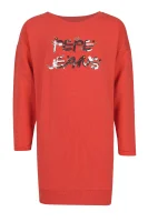 felpa dalmira jr | regular fit Pepe Jeans London 	rosso