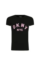 t-shirt | regular fit DKNY Kids 	nero