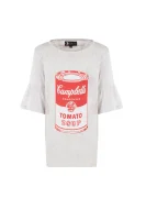t-shirt jasmine andy warhol | regular fit Pepe Jeans London 	grigio