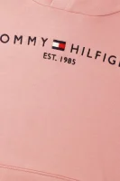 felpa essential | regular fit Tommy Hilfiger 	rosa cipria