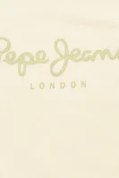 t-shirt hana glitter | regular fit Pepe Jeans London 	crema