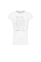 t-shirt jodie | regular fit Pepe Jeans London 	bianco