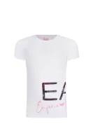 T-shirt | Regular Fit EA7 	bianco