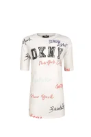 vestito + sottoveste DKNY Kids 	bianco