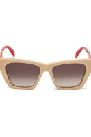 occhiali da sole Alexander McQueen 	rosa cipria