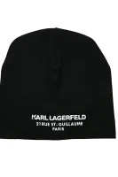 berretto | con l'aggiunta di lana Karl Lagerfeld 	nero