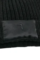 berretto | con l'aggiunta di lana Trussardi 	nero