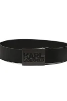 Di pelle cintura Karl Lagerfeld 	nero
