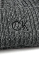 berretto elevated | con l'aggiunta di lana e cachemire Calvin Klein 	grafite