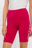 pantaloncini da ciclista rhinestone | slim fit DKNY Sport 	rosa