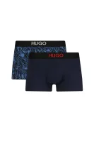 boxer 2-pack trunk brother HUGO 	blu marino