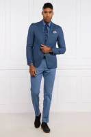 giacca elegante hoverest | slim fit | con l'aggiunta di lino Joop! 	blu marino