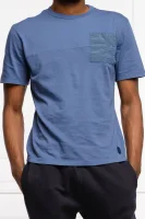 t-shirt ansli | regular fit GUESS ACTIVE 	blu marino