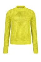 maglione novel openwork | relaxed fit Calvin Klein 	giallo
