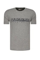 t-shirt sallar | regular fit Napapijri 	grigio