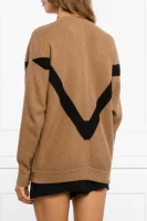 maglione | regular fit | con l'aggiunta di lana e cachemire Red Valentino 	cammello