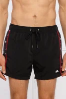 shorts da mare | regular fit Karl Lagerfeld 	nero