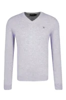 maglione | regular fit | con l'aggiunta di seta Hackett London 	grigio cenere