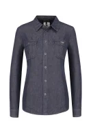 camicia | regular fit Emporio Armani 	blu marino