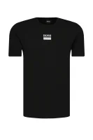 t-shirt tee 6 | regular fit BOSS GREEN 	nero
