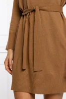 vestito fucsia | con l'aggiunta di lana e cachemire Marella SPORT 	marrone