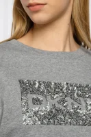 felpa | regular fit DKNY 	grigio