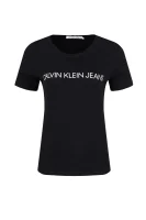 t-shirt core institutional | regular fit CALVIN KLEIN JEANS 	nero