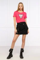 T-shirt ORIGINAL | Regular Fit GUESS 	rosa
