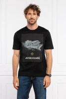 t-shirt | regular fit Jacob Cohen 	nero