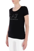 t-shirt | regular fit EA7 	nero