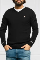 maglione | con l'aggiunta di lana GUESS 	nero