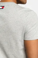 t-shirt | regular fit Tommy Sport 	grigio cenere