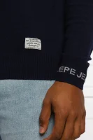 maglione | regular fit | con l'aggiunta di lana e cachemire Pepe Jeans London 	blu marino