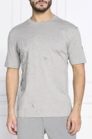 t-shirt teego 2 | regular fit BOSS GREEN 	grigio