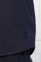 di lino camicia | regular fit Vilebrequin 	blu marino