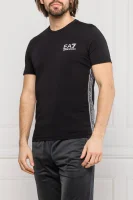 t-shirt | slim fit EA7 	nero
